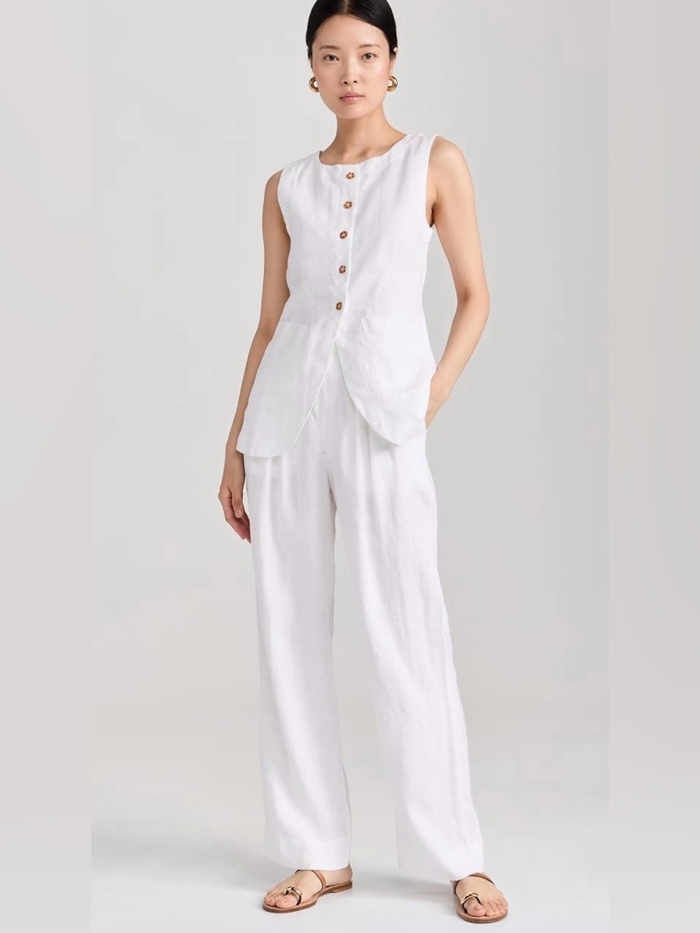 Posse Louis Trouser Ivory